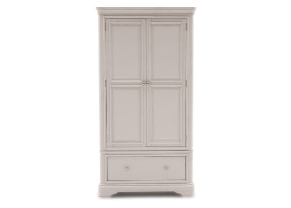 Mabel 2 Door Wardrobe in Taupe colour finish to buy online UK & Ireland delivery or visit Urban Home Newry