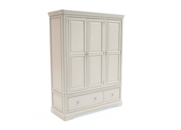 Mabel 3 Door Wardrobe in Taupe colour finish to buy online UK & Ireland delivery or visit Urban Home Newry