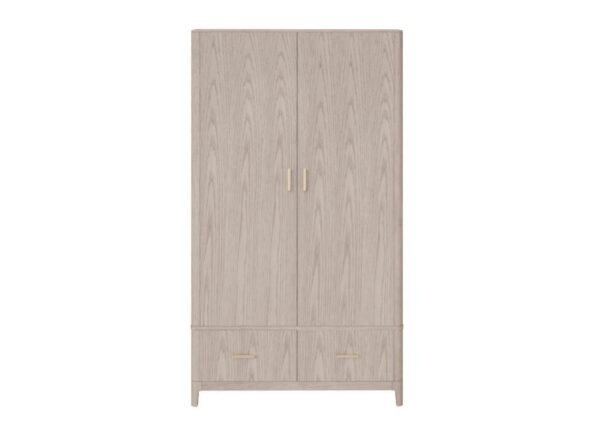 Zahra 2 Door Wardrobe Parisian Cream at Urban Home Newry