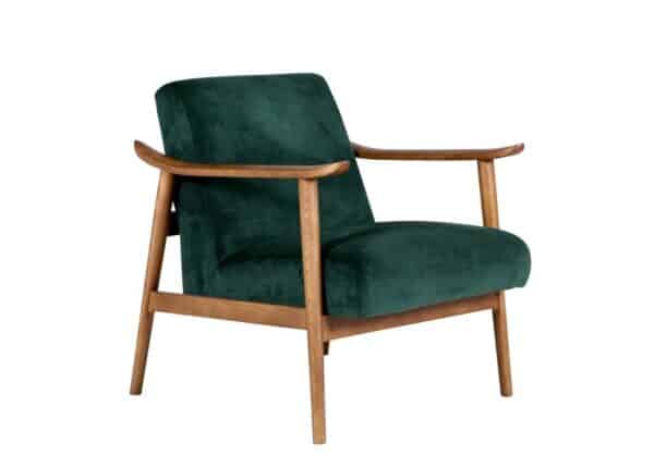 Heath Green Velvet Fabric Accent Chair UK and Ireland delivery at The Urban Company Newry