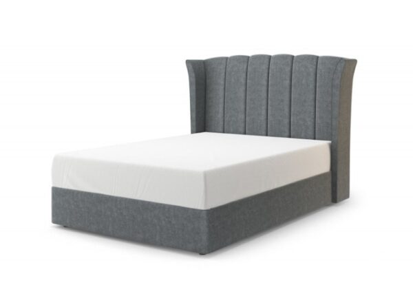 Rochella Upholstered Bed Frame by Hestia at The Urban Company Newry UK and Ireland delivery - grey