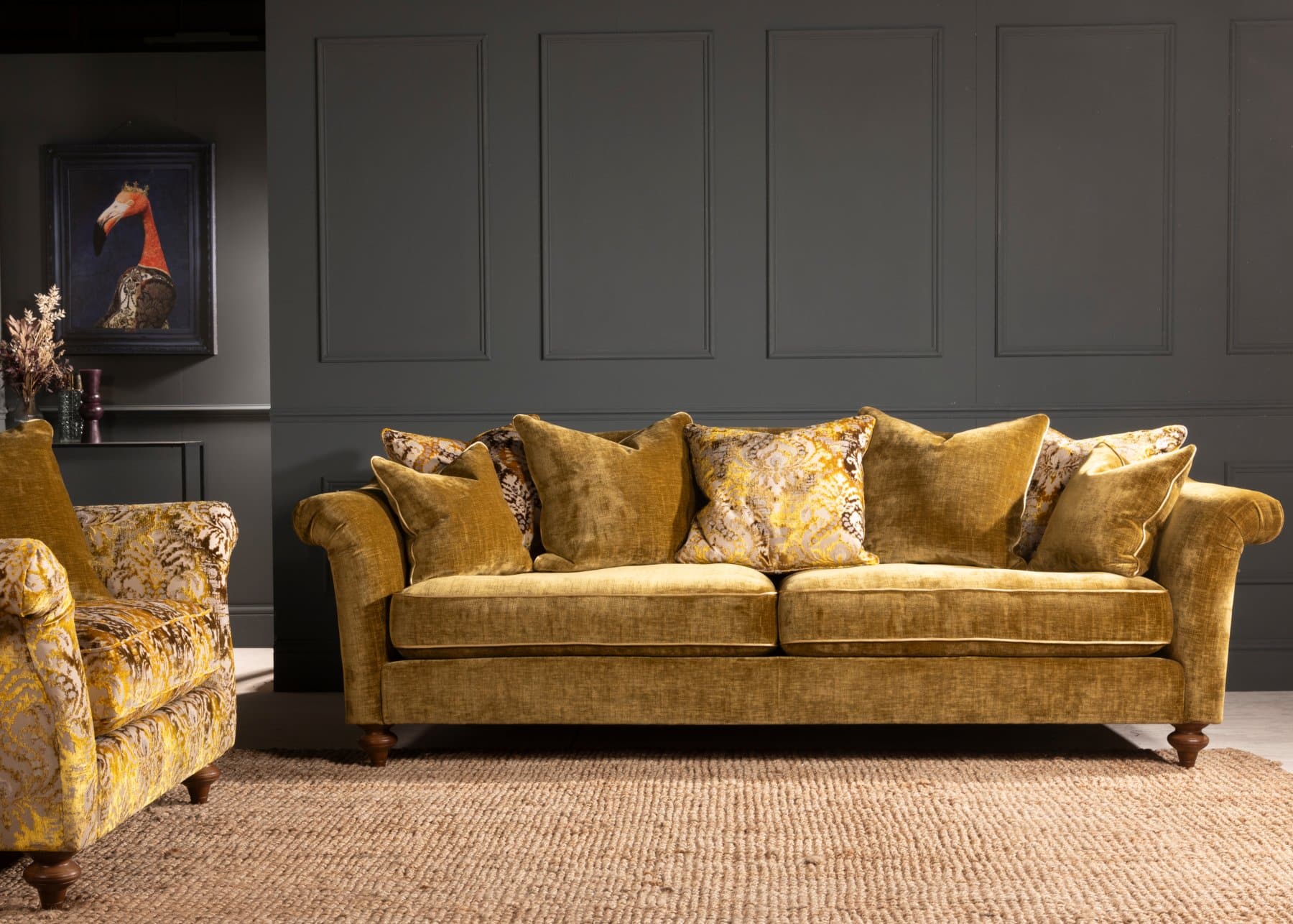 Amelia Luxury Sofa Collection made to order at The Urban Company Newry UK and Ireland delivery