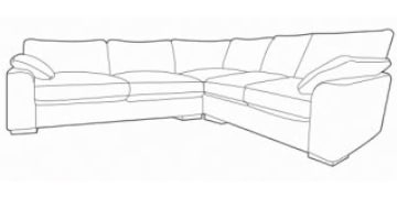 Malibu Luxury Corner Sofa 2 + 2 made to order at The Urban Company Newry UK and Ireland delivery