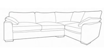 Malibu Luxury Corner Sofa made to order at The Urban Company Newry UK and Ireland delivery