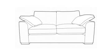 Malibu Luxury Medium Sofa made to order at The Urban Company Newry UK and Ireland delivery