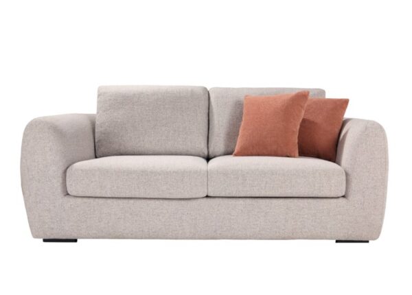 Spencer 2 Seater Sofa in Natural Chenille Fabric at The Urban Company Newry UK and Ireland delivery