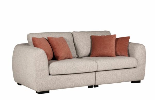 Spencer 4 Seater Sofa in Natural Chenille Fabric at The Urban Company Newry UK and Ireland delivery