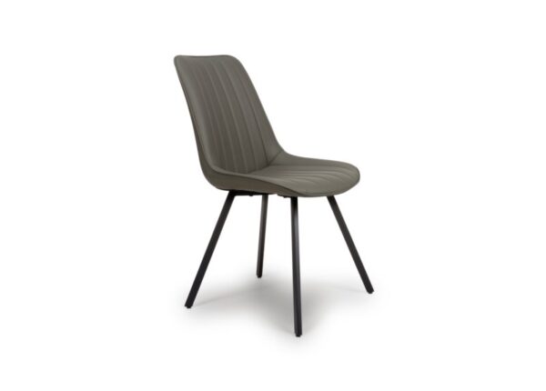 Miro Truffle Faux Leather Dining Chair at The Urban Company Newry UK and Ireland delivery