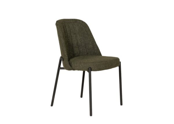 Field Dining Chair Green Boucle Fabric Upholstery at The Urban Company Newry buy online UK and Ireland delivery