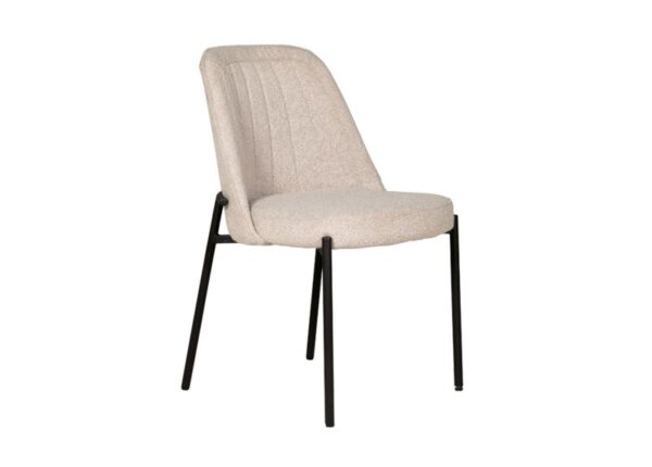 Field Dining Chair Neutral Boucle Fabric Upholstery at The Urban Company Newry buy online UK and Ireland delivery