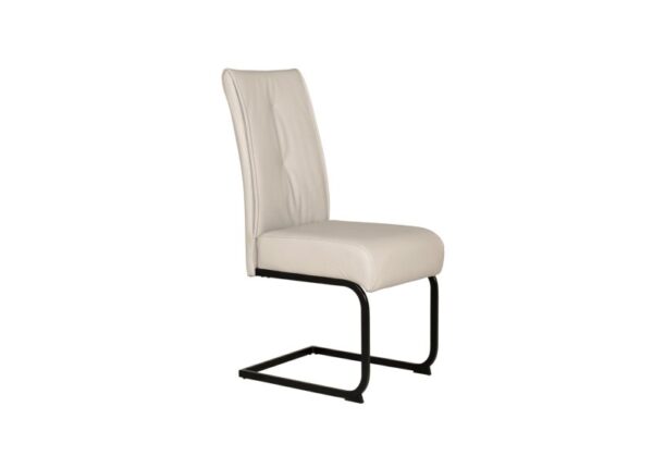 Daiva Dining Chair Taupe Easy Clean PU Faux Leather Upholstery buy online Uk and Ireland delivery or visit The Urban Company Newry Northern Ireland