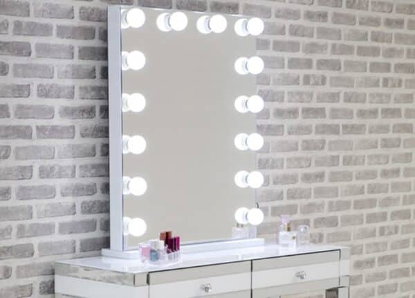 Hollywood Mirror Portrait 800mm 14 LED Bulbs at The Urban Company Newry buy online UK and Ireland delivery - main